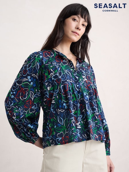 Seasalt Cornwall Thornapple 100% Cotton Shirt (F25362) | 80 €