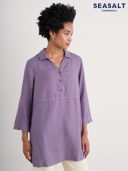 Seasalt Cornwall Early Sun 100% Linen Tunic (F25367) | 114 €