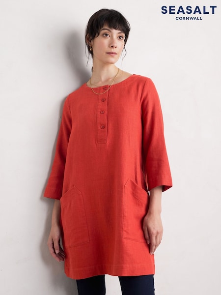 Naranja - Seasalt Cornwall Lighthouse Rock 3/4 Sleeve Tunic (F25383) | 114 €
