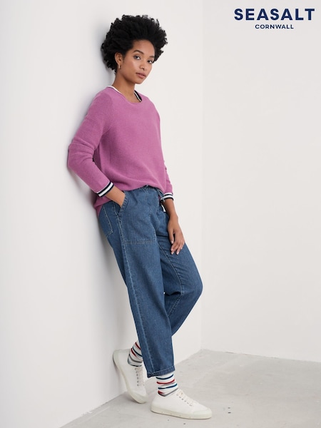 Violetti - Seasalt Cornwall Makers 100% Organic Cotton Jumper (F25392) | €95