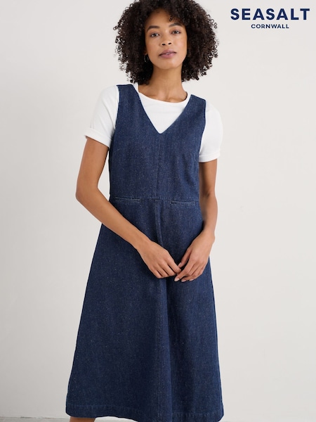 Seasalt Cornwall Blue Tall Audrey Dress (F25398) | €46
