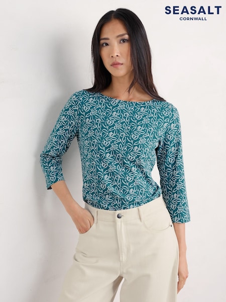 Seasalt Cornwall Easel 3/4 Sleeve Top (F25410) | 45 €