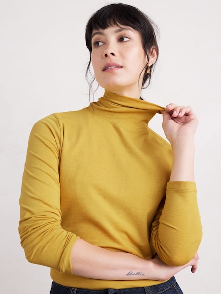 Amarillo - Seasalt Cornwall Landing Roll Neck Top (F25417) | 45 €