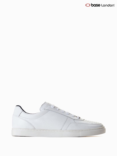 Base London Blue Curtis Lace up Trainers (F25558) | €92