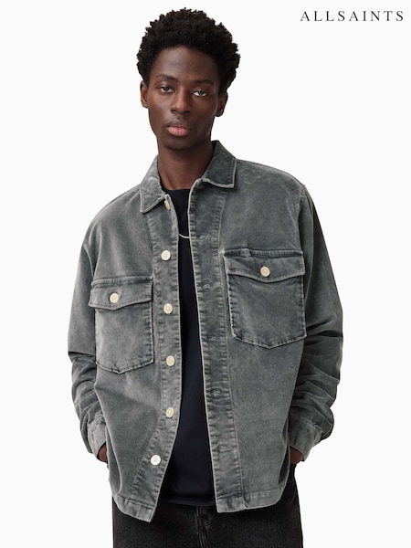AllSaints Grey Xander T-Shirt (F25681) | €158
