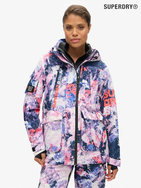 Superdry Purple Ski Ultimate Rescue Jacket (F25736) | €209