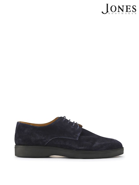 Jones Bootmaker Blue Kade Leather Lace-Up Shoes (F25741) | € 130