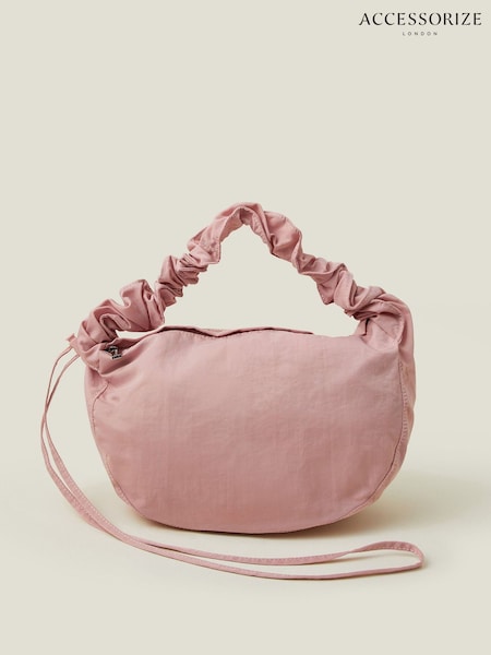Accessorize Pink Ruched Strap Sling Bag (F25810) | €32