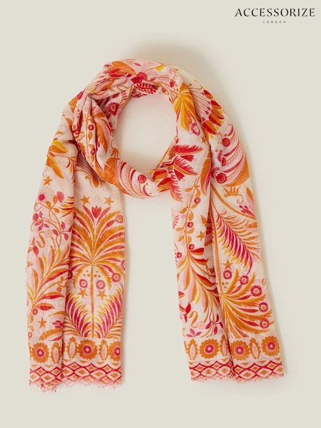 Accessorize Lightweight Palm Print Scarf (F25812) | € 29