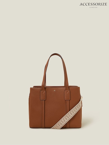 Accessorize Natural Webbing Strap Tote Bag (F25866) | €50