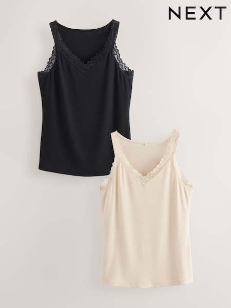 Neutral/Black ThermoGen Base Layer Thermal Vests 2 Pack (F26024) | R$ 260