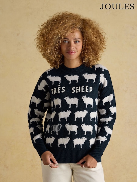 Tres Sheep - Joules Intarsia Knitted Jumper (F26048) | ‏344 د.إ.‏