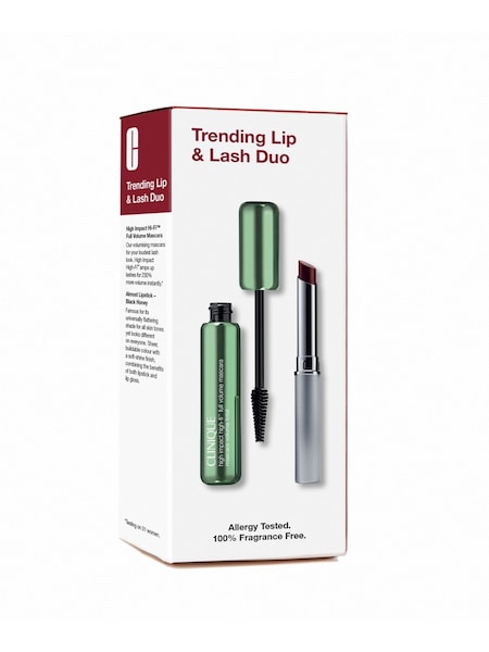 Clinique Trending Lip and Lash Duo Set (Worth Over £51.00) (F26278) | €46