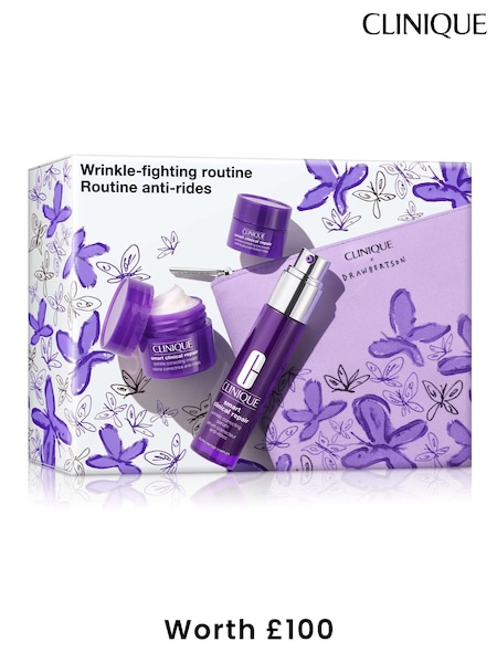 Clinique Wrinkle Fighting Routine: Skincare Set (Worth £100) (F26281) | €90