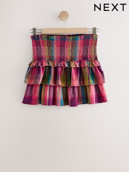 Pink Check Rara Mini Skirt (F26350) | €37