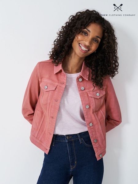 Crew Clothing Pink Denim Western Jacket (F26397) | 3,545 UAH