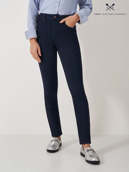 Albastru Chrome - Blugi vopsit Crew Clothing Company (F26416) | 514 LEI