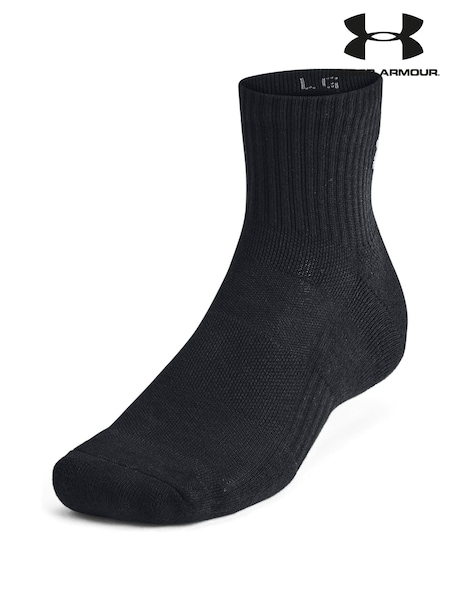 Under Armour Black Dark Unisex UA TC 3pk Qtr (F26458) | €18.50