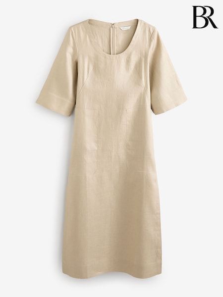 Banana Republic Beige Linen Dress (F26538) | €167