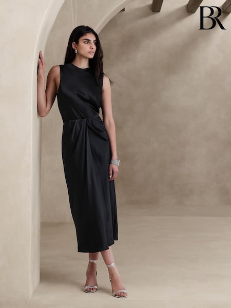 Musta - Banana Republic Signature Silk Tank Dress (F26562) | €142