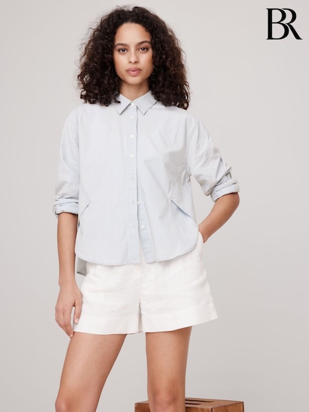 Banana Republic Oversized Chambray Side-Split Shirt (F26564) | 133 €