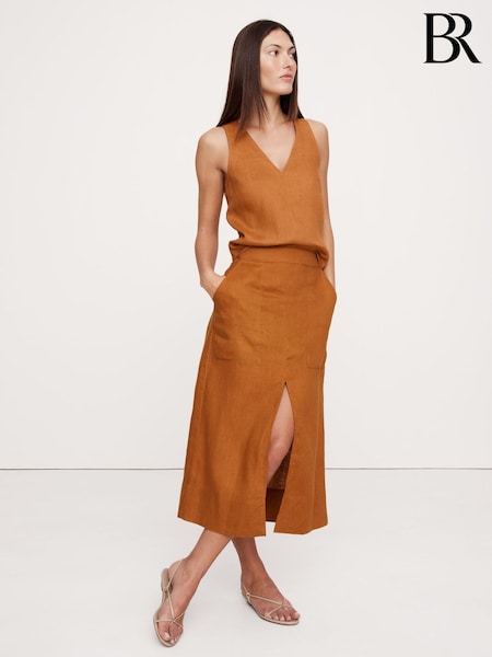 Maro - Banana Republic Lenjerie de pat Midi Fuste (F26567) | 633 LEI