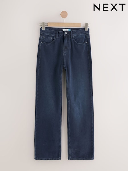 Inky Blue Straight Leg Jeans (F26750) | 130 QAR