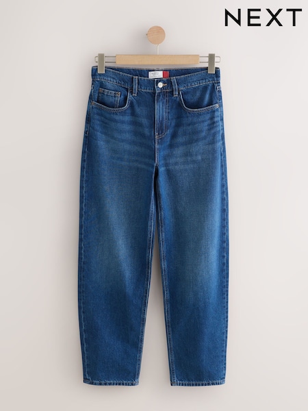 Dunkelblau/Denim - Barrel Leg Jeans (F26788) | 42 €