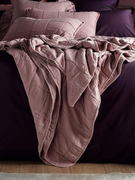 Secret Linen Store Finn 100% Cotton Quilted Throw (F26810) | 815 zł