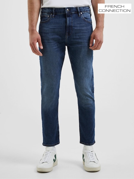 French Connection Navy Blue Slim Fit Stretch Jeans (F27125) | €76