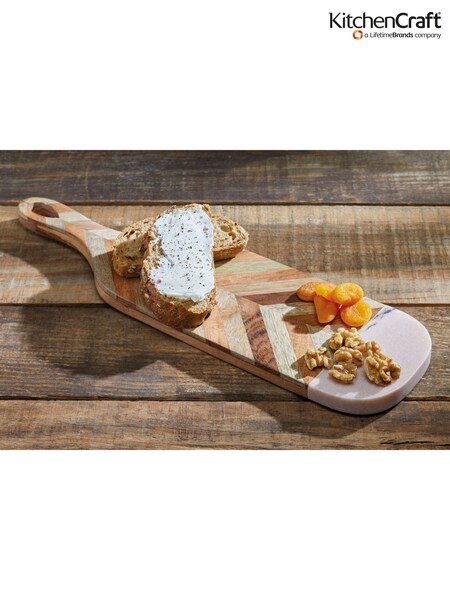 Kitchencraft Long Wooden Chopping and Serving Paddle Board (F27153) | €60