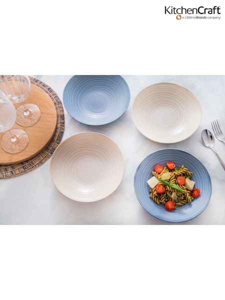 Kitchencraft Set Of 4 Stoneware Pasta Bowls (F27161) | € 51