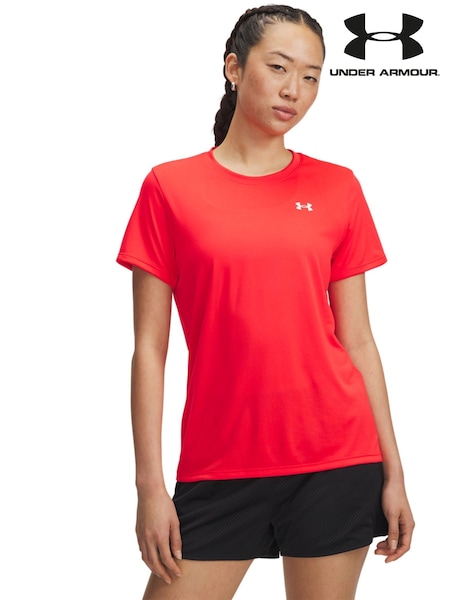 Under Armour Red Tech Crew Neck T-Shirt (F27183) | €38