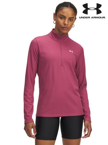 Under Armour Baby Pink Tech 1/2 Zip Sweat Top (F27189) | € 62