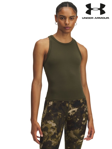 Under Armour Green Motion High Neck tank top (F27228) | 158 QAR