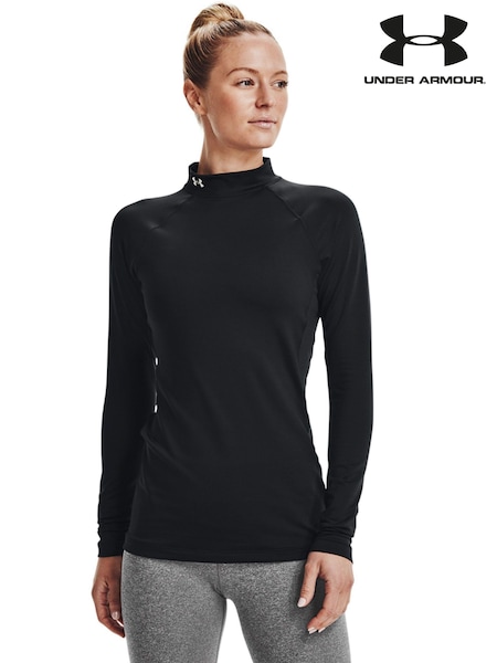 Under Armour Black Coldgear Mock Long Sleeve Top (F27231) | €66
