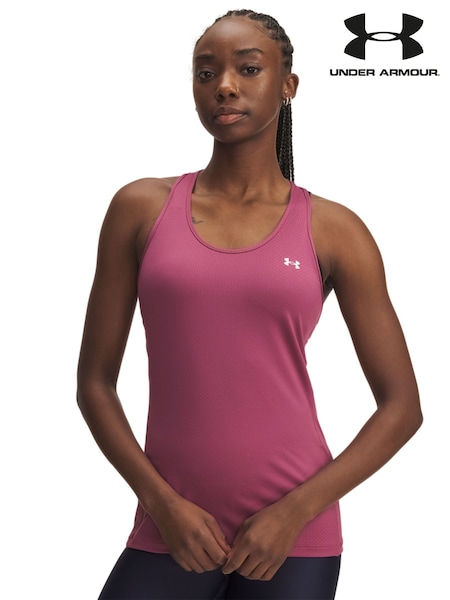 Rosa claro - Under Armour Tech Mesh Racer Tank Top (F27239) | R$ 285