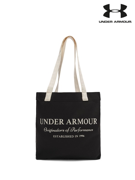 Under Armour Black Canvas Tote (F27338) | 158 QAR