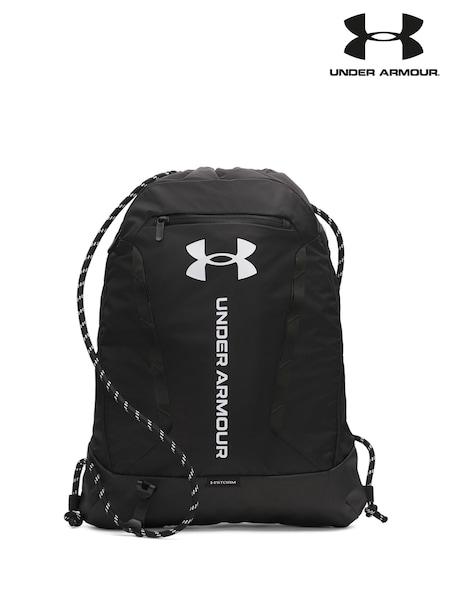 Negru - Under Armour Hustle Sackpack Bag (F27343) | 134 LEI