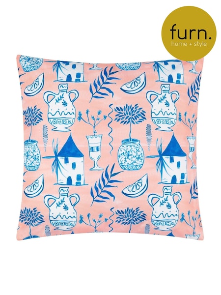 Furn Peach Aegina Outdoor Polyester Cushion (F27404) | $26