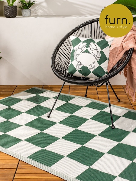 Furn Checkerboard Outdoor Rug (F27416) | 9 370 Ft