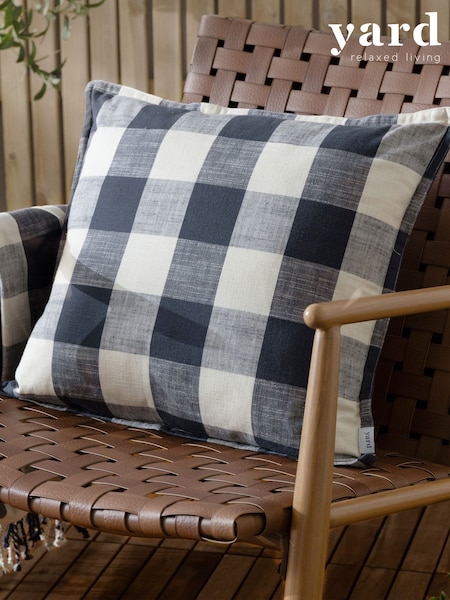 Yard Chesil Check Outdoor Cushion (F27420) | €32
