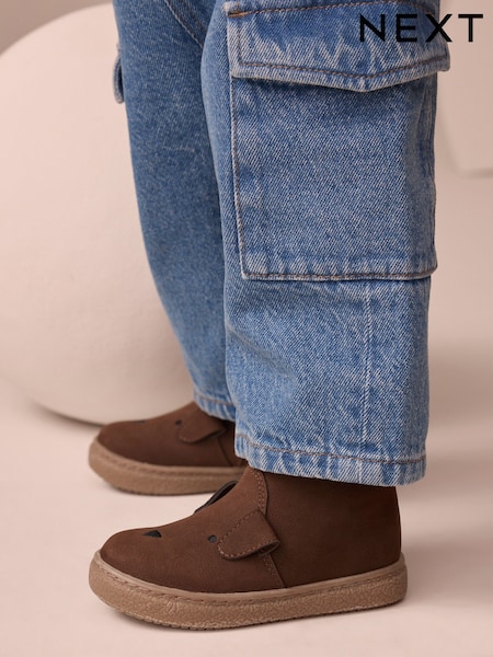 Brown Chocolate Bear Chelsea Boots (F27579) | €33 - €37