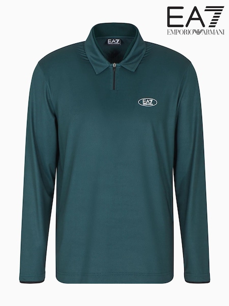 EA7 Green Tennis Club Polo Shirt (F27627) | €140