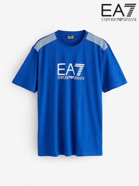 EA7 Blue Regular Fit T-Shirt (F27629) | €86