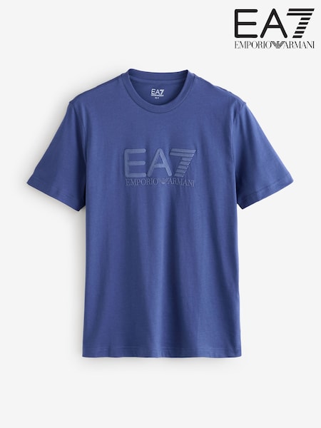 EA7 Regular Fit Blue T-Shirt (F27633) | €73
