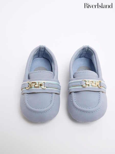 River Island Blue Baby Boys Loafers (F27696) | €17