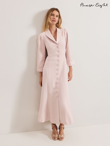 Phase Eight Paloma Tux Midi Dress (F27850) | ‏1,252‏₪