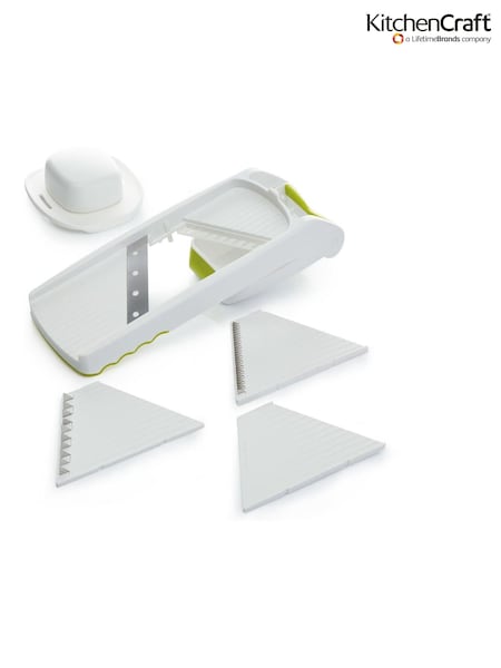 Kitchencraft 6-in-1 Kitchen Mandoline Food Slicer Set (F27894) | ‏181‏₪