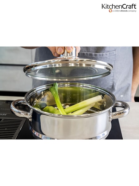 Kitchencraft Universal Stainless Steel Saucepan Steamer Insert (F27930) | € 35